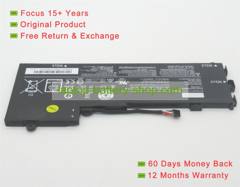 Lenovo L15M2PB6, 5B10L13949 7.5V 4030mAh original batteries - Click Image to Close