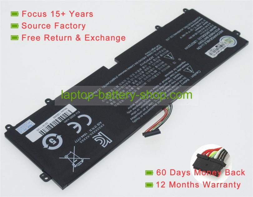 Lg LG LBP7221E 7.6V 4000mAh replacement batteries - Click Image to Close