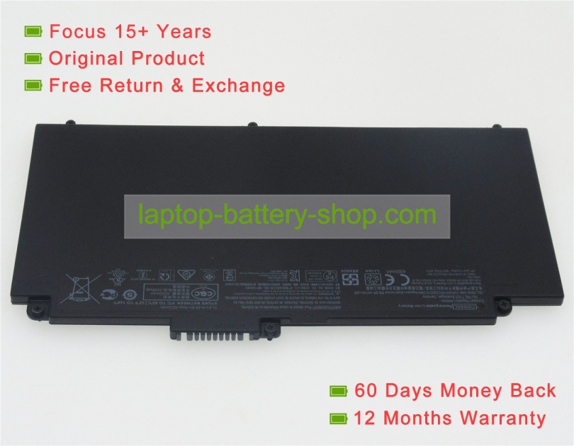 Hp CD03, HSN-I14C-5 11.4V 4210mAh original batteries - Click Image to Close