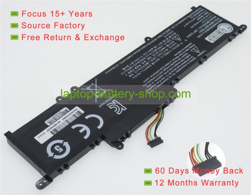 Lg LBF122KH 7.4V 6300mAh replacement batteries - Click Image to Close