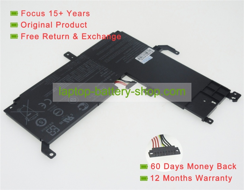 Asus B31N1708, 0B200-02720000 11.52V 3553mAh original batteries - Click Image to Close