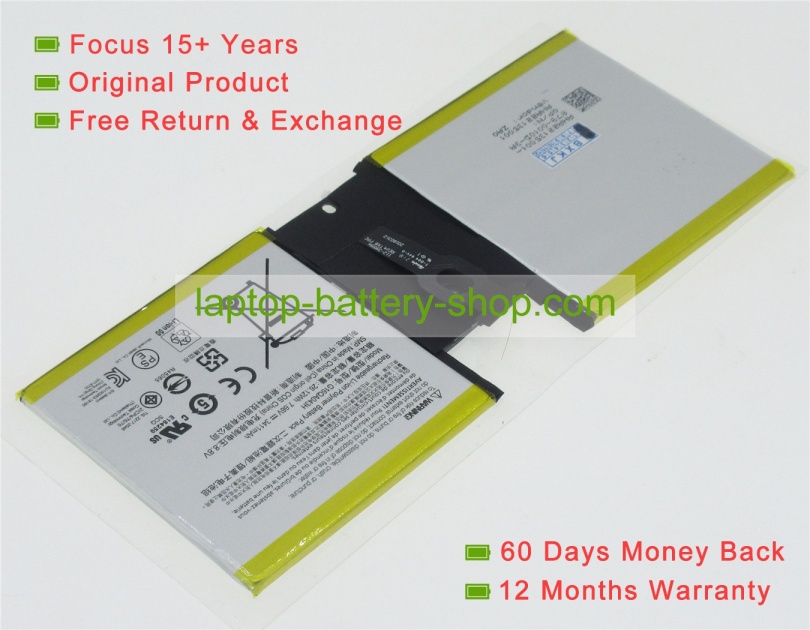 Microsoft G16QA043H 7.66V 3411mAh replacement batteries - Click Image to Close