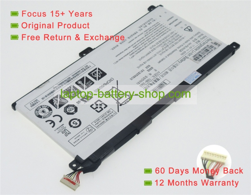 Samsung AA-PBUN3QB 11.4V 3950mAh replacement batteries - Click Image to Close