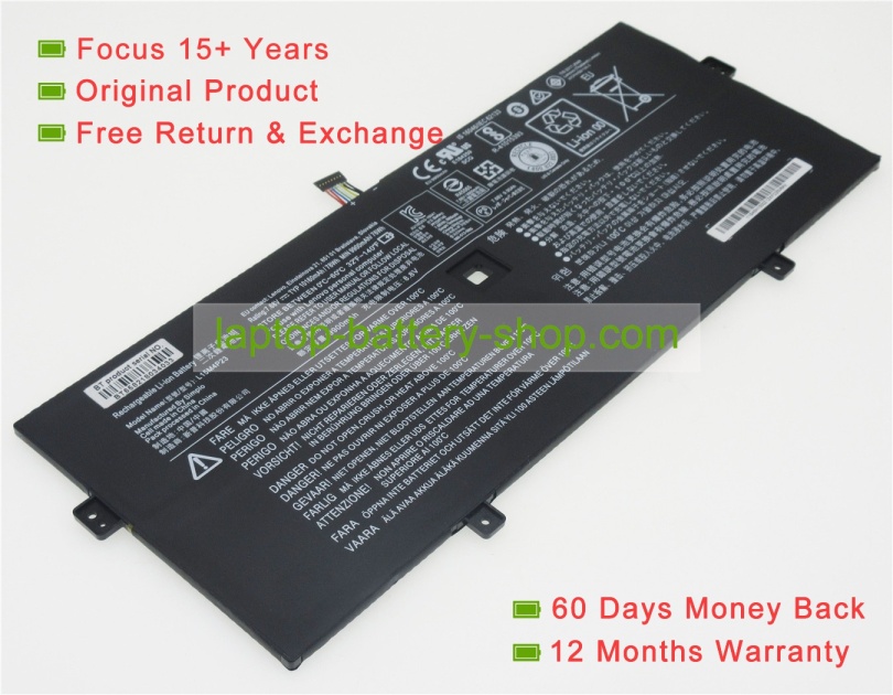 Lenovo L15C4P21, 5B10L22508 7.68V 10160mAh original batteries - Click Image to Close