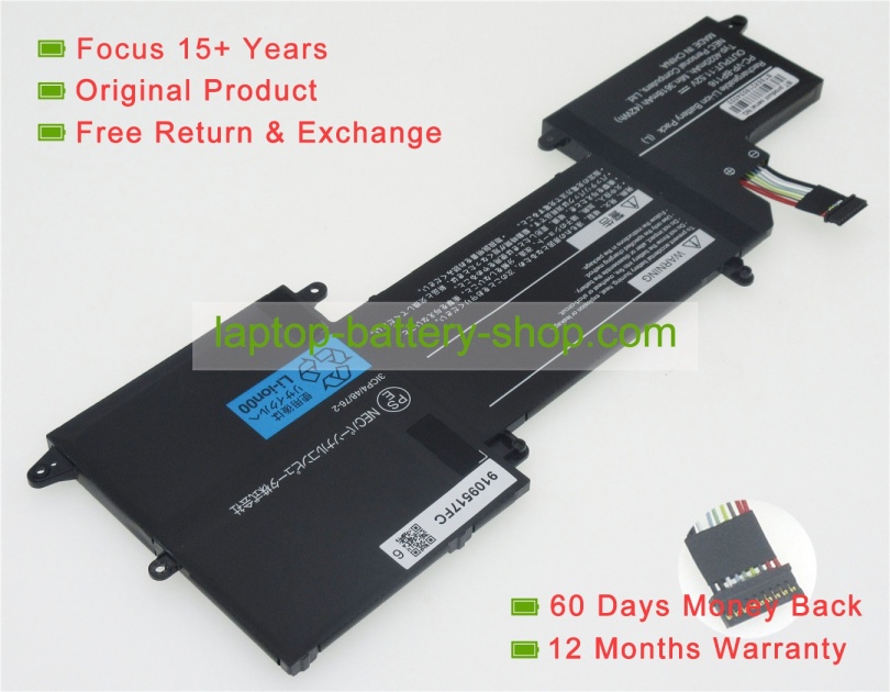 Nec 4ICP4/48/78, 4ICP4/48/76 11.52V 3618mAh original batteries - Click Image to Close