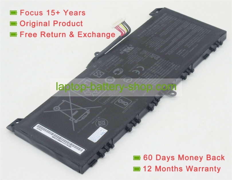 Asus C41N1709, 0B200-02730300 15.2V 4120mAh original batteries - Click Image to Close
