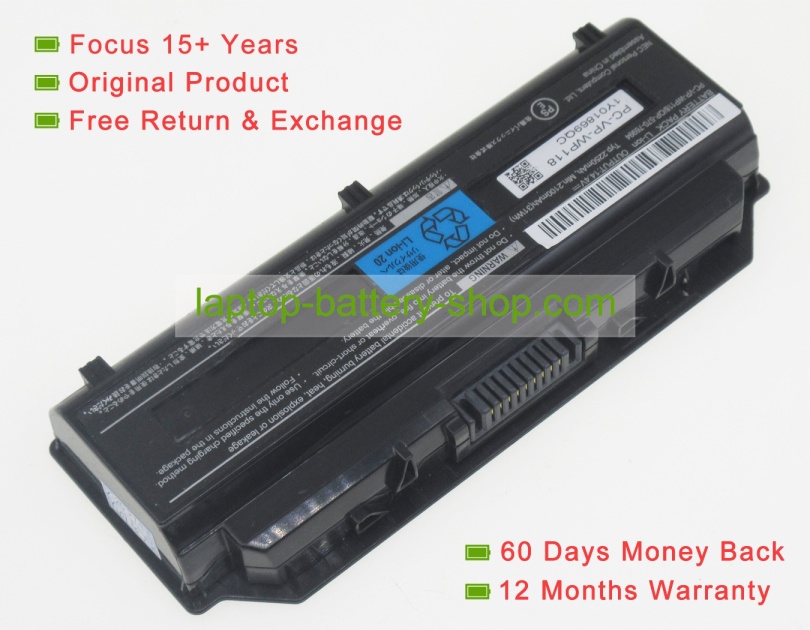 Nec PC-VP-WP118, OP-570-76994 14.4V 2100mAh original batteries - Click Image to Close