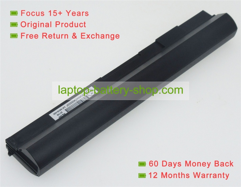 Clevo W510BAT-3, 6-87-W510S 11.1V 2800mAh replacement batteries - Click Image to Close
