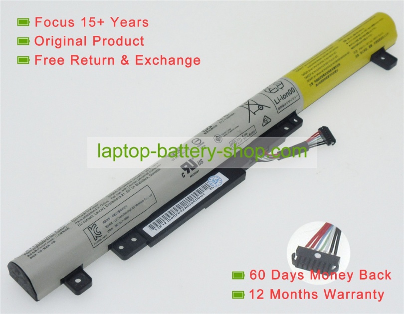 Lenovo L13L4A61, L13M4A61 7.2V 4400mAh original batteries - Click Image to Close