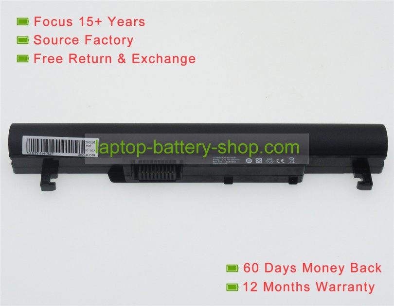 Msi 925T2008F 11.10V,or10.8V 2200mAh replacement batteries - Click Image to Close