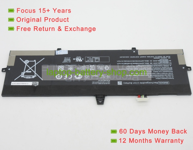 Hp BM04XL, HSTNN-UB7L 7.7V 7300mAh replacement batteries - Click Image to Close
