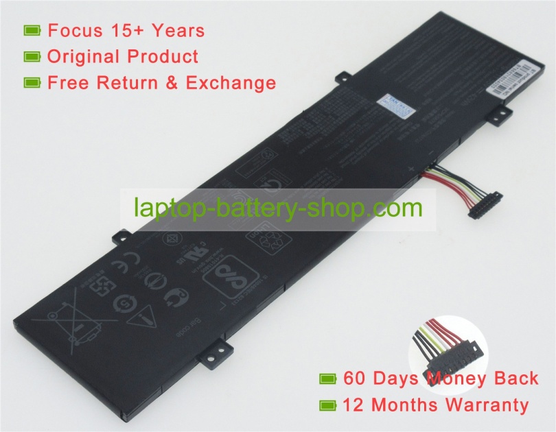 Asus C31N1733, 0B200-02970000 11.55V 3640mAh original batteries - Click Image to Close