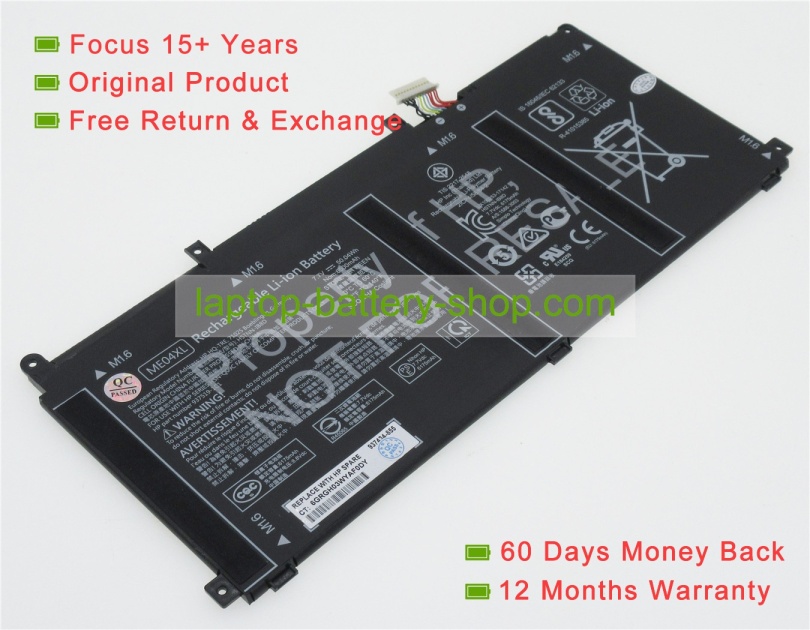 Hp 937519-171, ME04050XL 7.7V 6500mAh replacement batteries - Click Image to Close