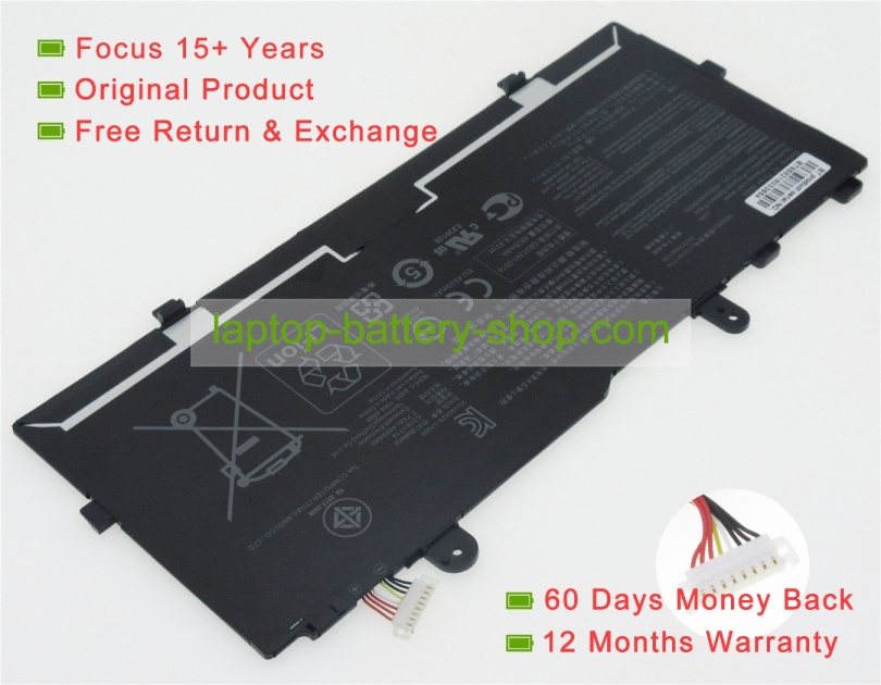 Asus C21N1714, 0B200-02740000 7.7V 5065mAh original batteries - Click Image to Close