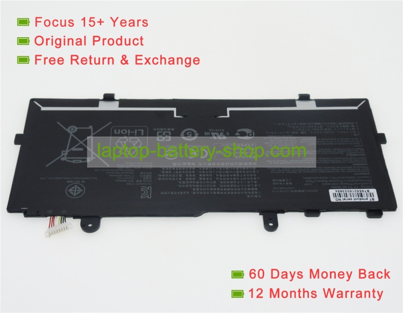 Asus C21N1714, 0B200-02740000 7.7V 5065mAh original batteries - Click Image to Close