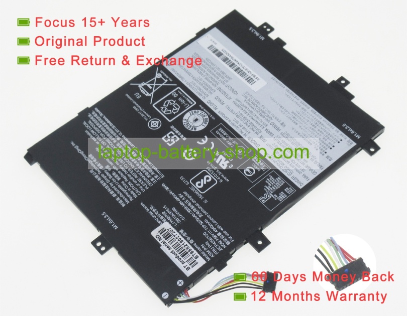 Lenovo L17M2P52, 5B10W13916 7.68V 4940mAh original batteries - Click Image to Close