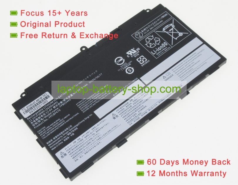 Fujitsu FPCBP479, FPB0326S 11.1V 3450mAh original batteries - Click Image to Close