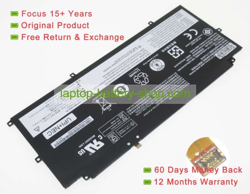 Lenovo L17M3PH0, 928QA210H 11.52V 4165mAh original batteries - Click Image to Close