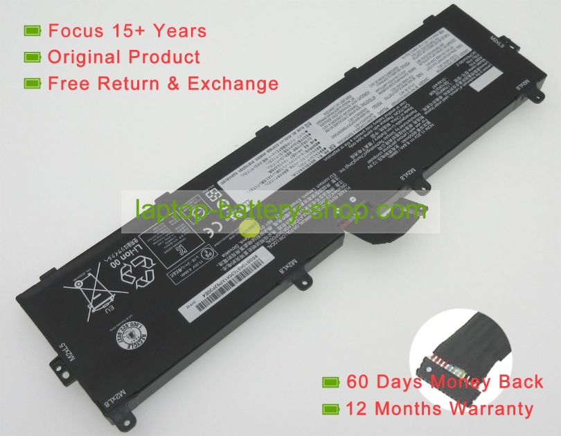 Lenovo 01AV498, L17M6P52 11.25V 8800mAh original batteries - Click Image to Close