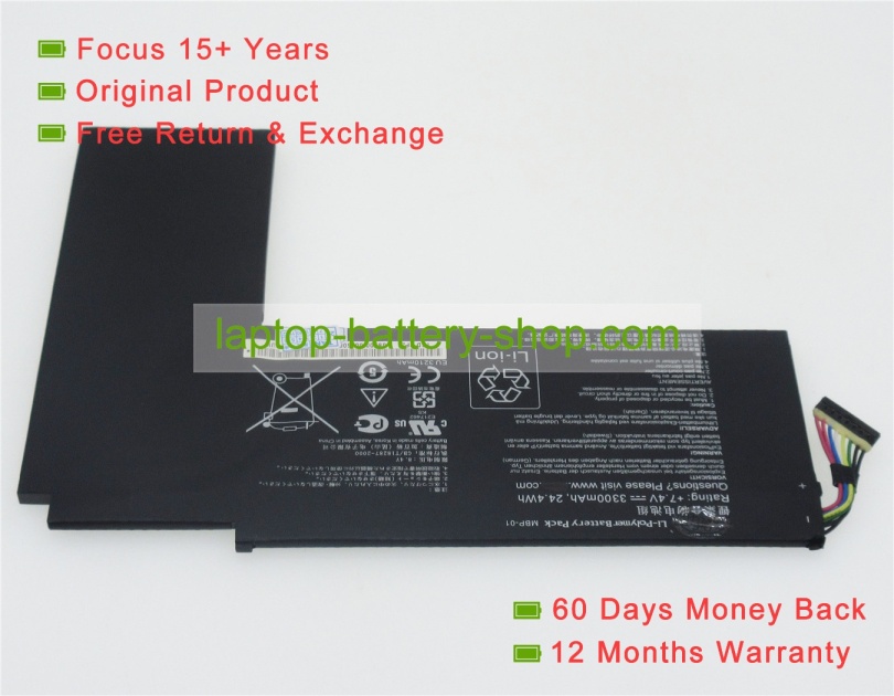 Asus MBP-01 7.4V 3300mAh replacement batteries - Click Image to Close