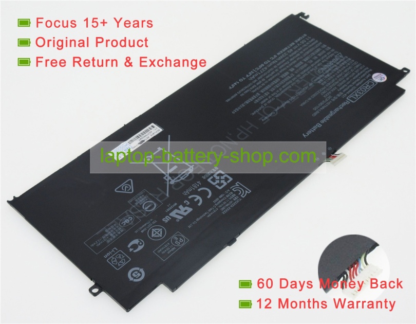 Hp CR03XL, 924844-421 11.55V 4271mAh original batteries - Click Image to Close