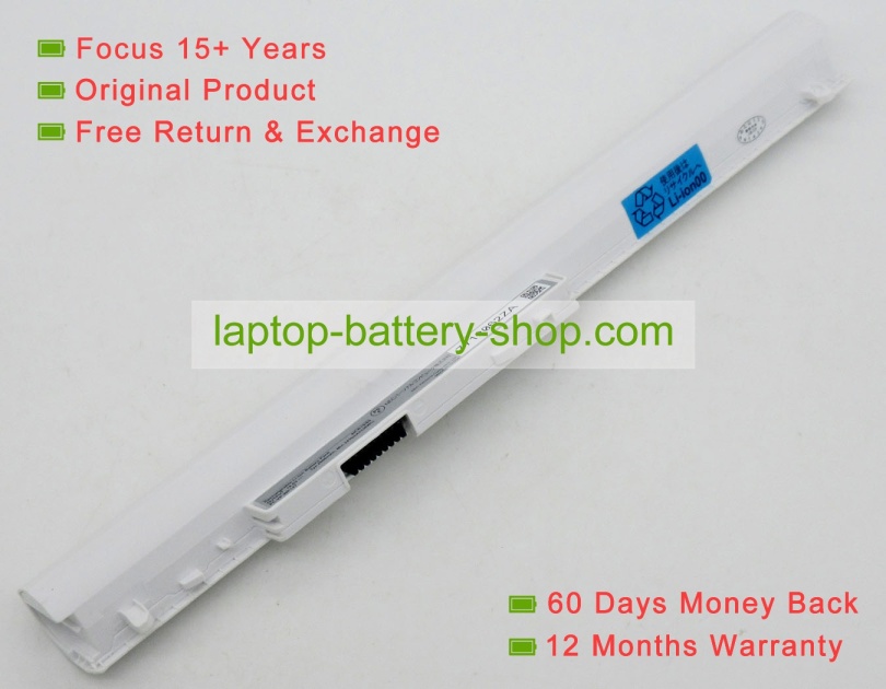 Nec 4ICR19/65, PC-VP-WP147 14.8V 2600mAh original batteries - Click Image to Close