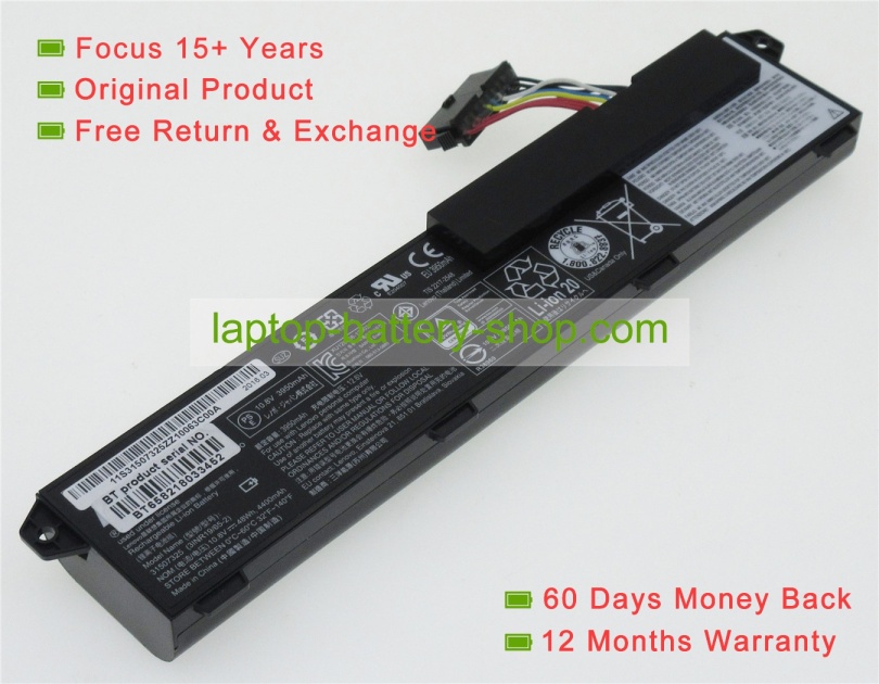 Lenovo 31507325 10.8V 4400mAh original batteries - Click Image to Close