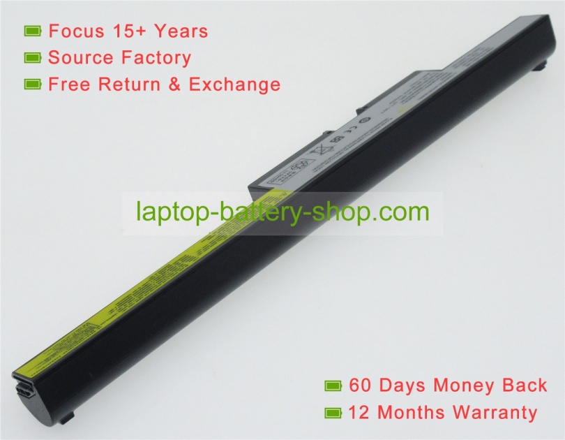 Lenovo L13L4A01, L13M4A01 14.4V 2200mAh replacement batteries - Click Image to Close