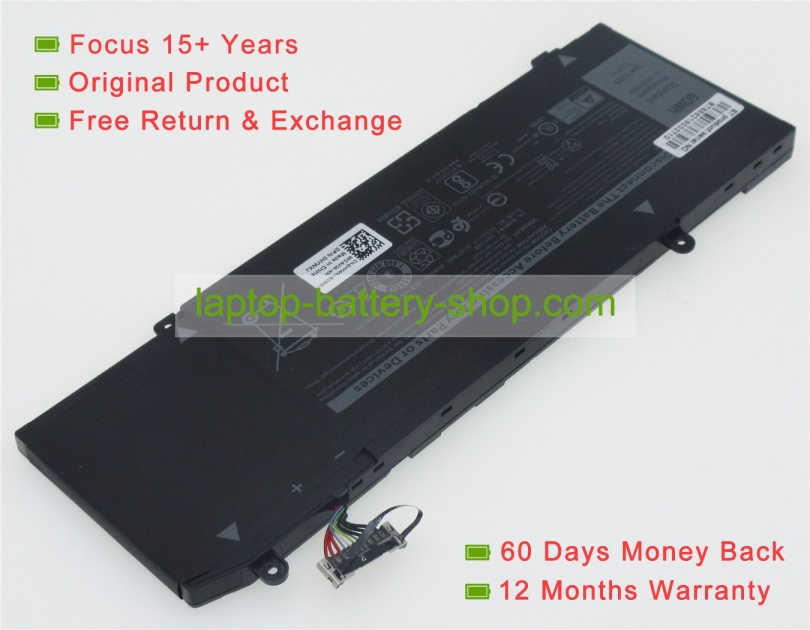 Dell HYWXJ, 0JJPFK 15.2V 3750mAh original batteries - Click Image to Close