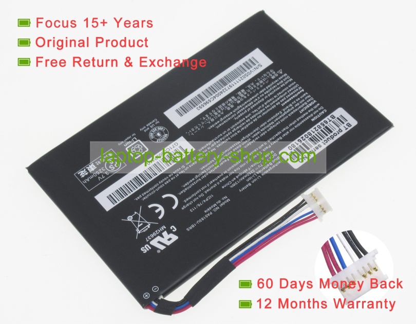 Toshiba PA5183U-1BRS 3.7V 3250mAh replacement batteries - Click Image to Close