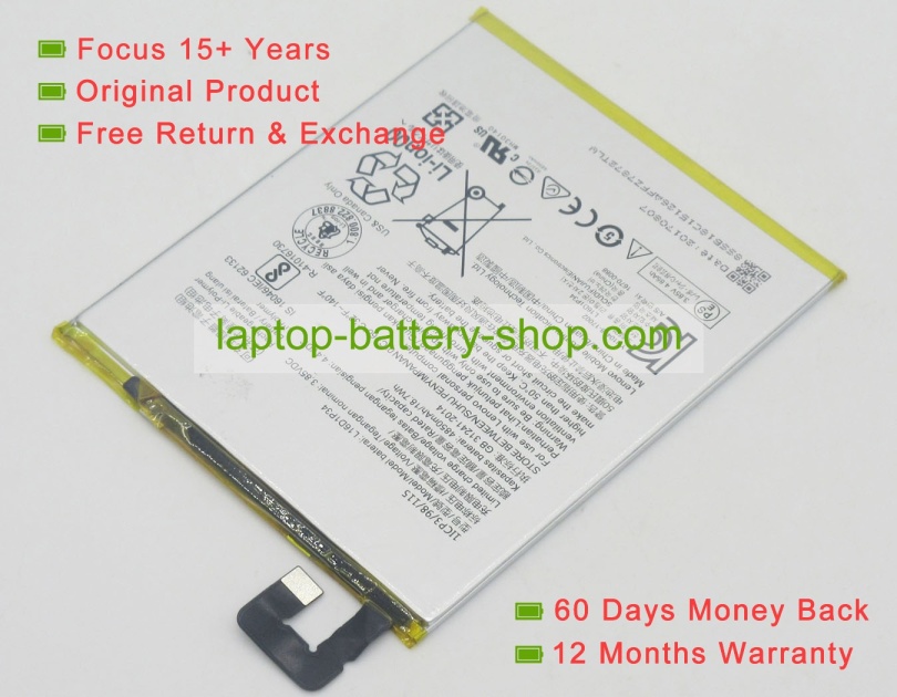 Lenovo L16D1P34 3.85V 4850mAh original batteries - Click Image to Close