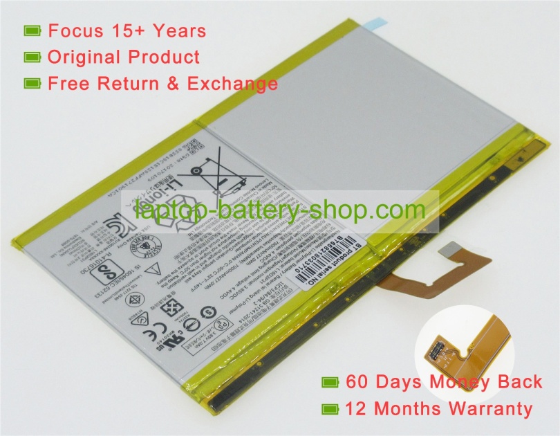 Lenovo L16D2P31, SB18C15128 3.85V 7000mAh original batteries - Click Image to Close