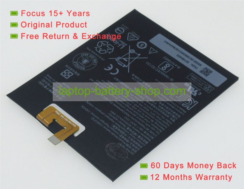 Lenovo L16D1P32, 1ICP4/78/97 3.82V 4050mAh replacement batteries - Click Image to Close