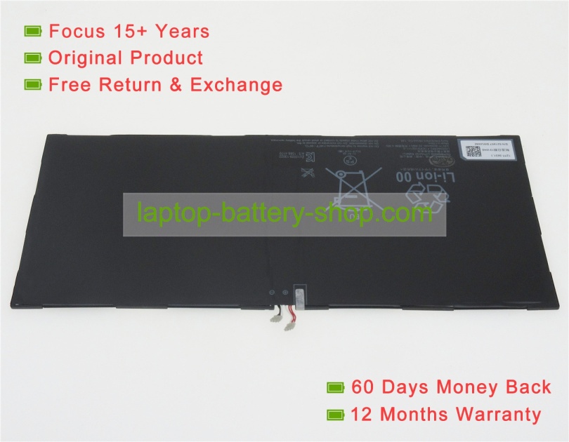 Sony LIS2206ERPC, 1ICP3/102/111-2 3.8V 6000mAh replacement batteries - Click Image to Close