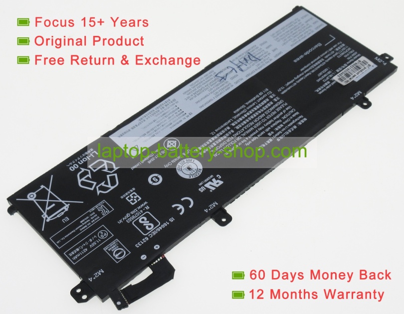 Lenovo SB10T83149, SB10T83148 11.55V 4372mAh original batteries - Click Image to Close