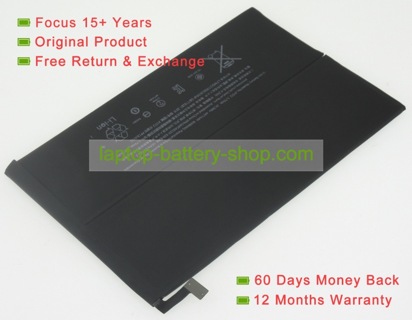 Apple A1512 3.75V 6471mAh replacement batteries - Click Image to Close
