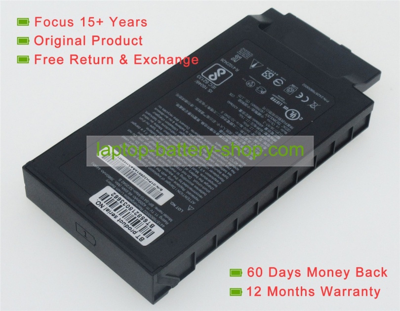 Getac 441876800002, 242876800002 11.1V 4200mAh replacement batteries - Click Image to Close