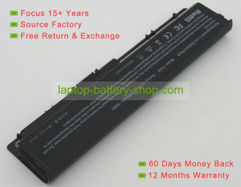 Lg LB3211LK, LB6211LK 10.8V 4400mAh replacement batteries - Click Image to Close