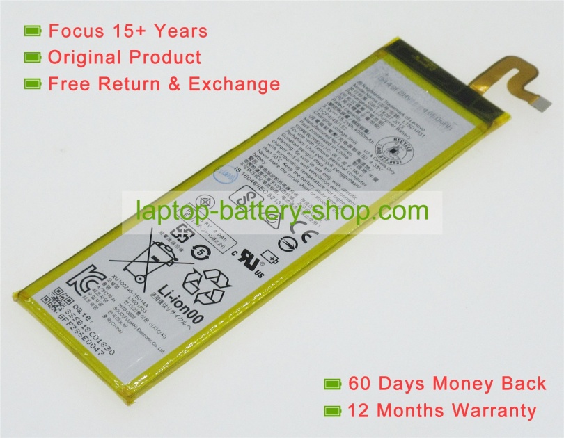 Lenovo L15D1P31, SB18C01830 3.8V 4000mAh replacement batteries - Click Image to Close