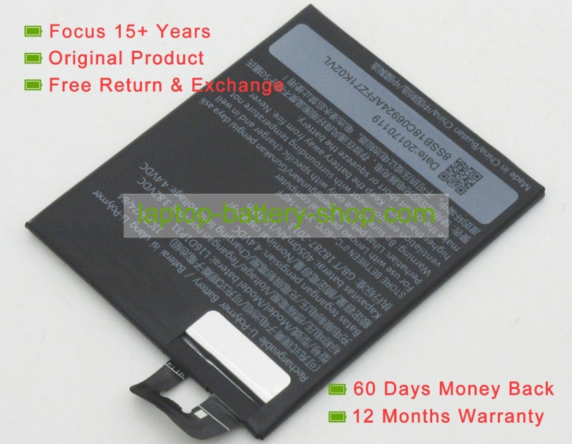 Lenovo L16D1P31, SB18C06924 3.82V 4050mAh replacement batteries - Click Image to Close