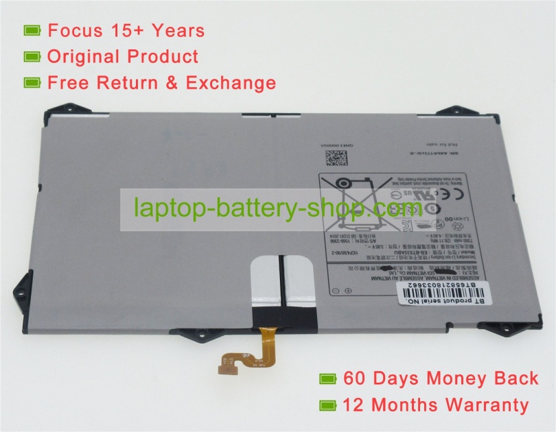 Samsung EB-BT835ABU, BT835ABU 3.85V 7300mAh original batteries - Click Image to Close