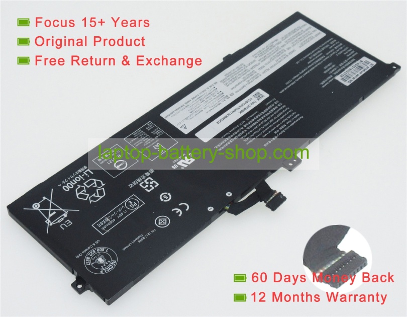 Lenovo L18C6PD1, 3ICP6/38/64-2 11.46V 4190mAh original batteries - Click Image to Close