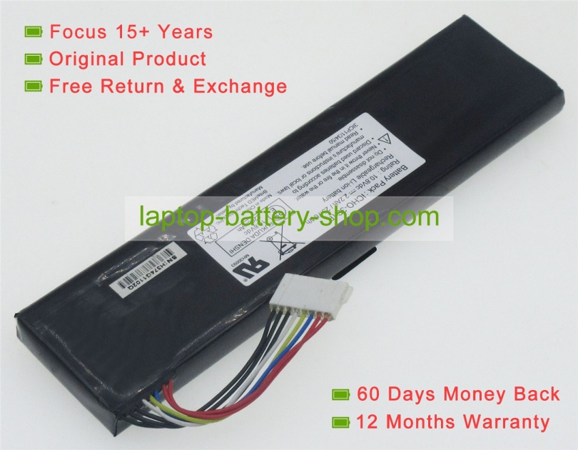 Getac ICHO-3S1P, 3ICP11/34/50 10.8V 2200mAh replacement batteries - Click Image to Close