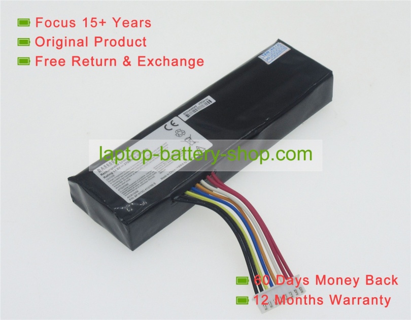 Getac BA860000, BP-K75C-41/2700-S 14.8V 2700mAh replacement batteries - Click Image to Close