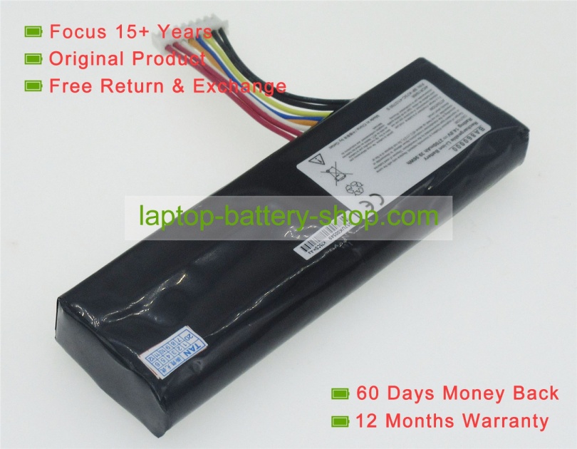 Getac BA860000, BP-K75C-41/2700-S 14.8V 2700mAh replacement batteries - Click Image to Close