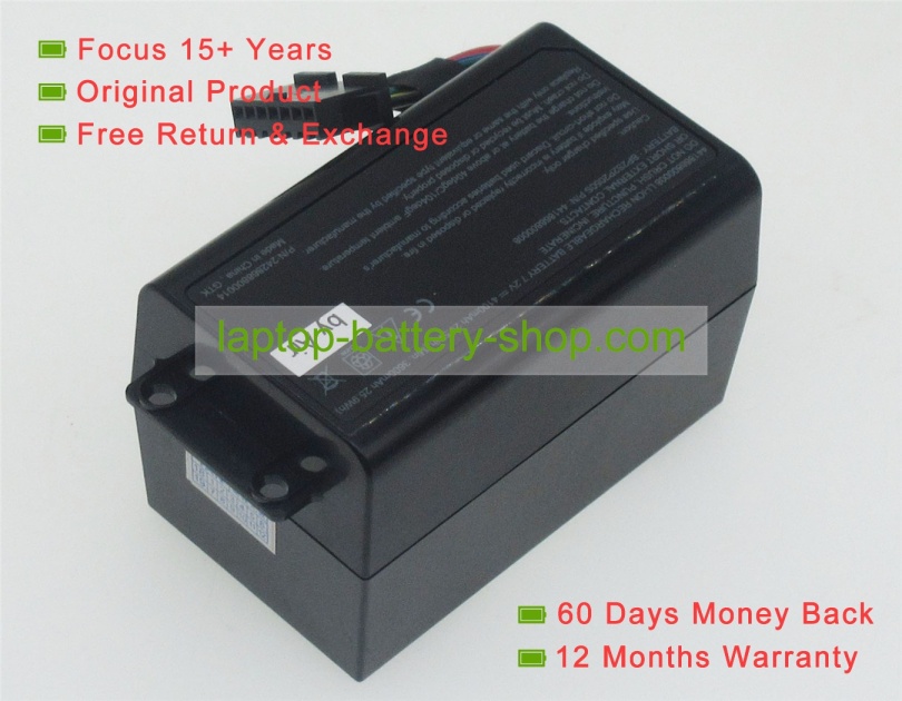 Getac BP2S2P2050S, 441868800001 7.2V 4100mAh replacement batteries - Click Image to Close