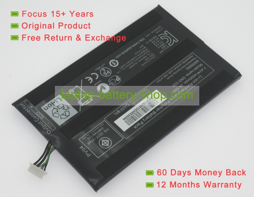 Gigabyte GND-D20 7.4V 4000mAh replacement batteries - Click Image to Close