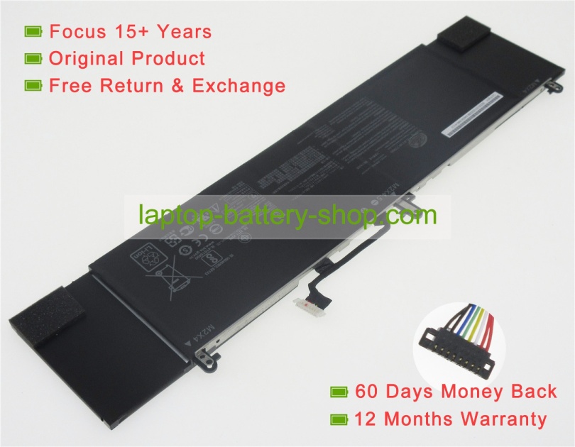 Asus C41N1814, C41PpEH 15.4V 4800mAh original batteries - Click Image to Close