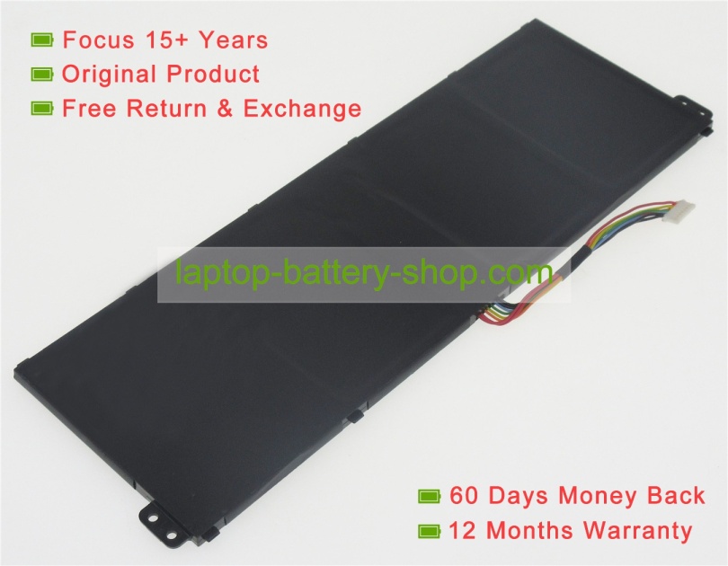 Acer AC14B17J 11.46V 3320mAh replacement batteries - Click Image to Close