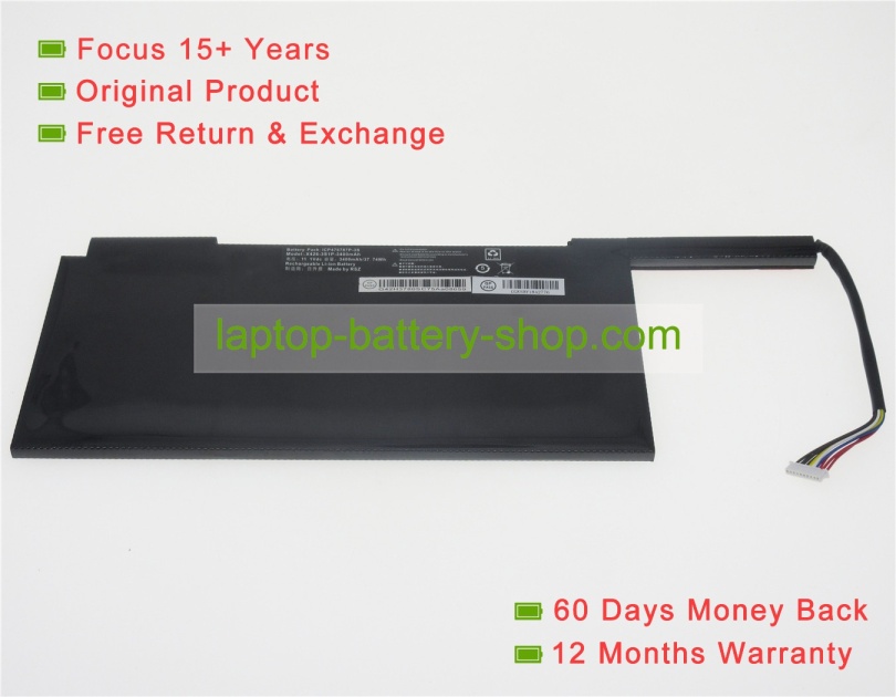 Hasee X300-3S1P-3440, ICP476787P-3S 11.1V 3440mAh replacement batteries - Click Image to Close